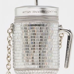 Betsey Johnson Kitsch Hydration Honey Crossbody Bag.